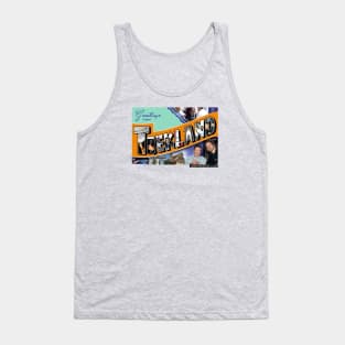 Greetings From Trekland Postcard Tank Top